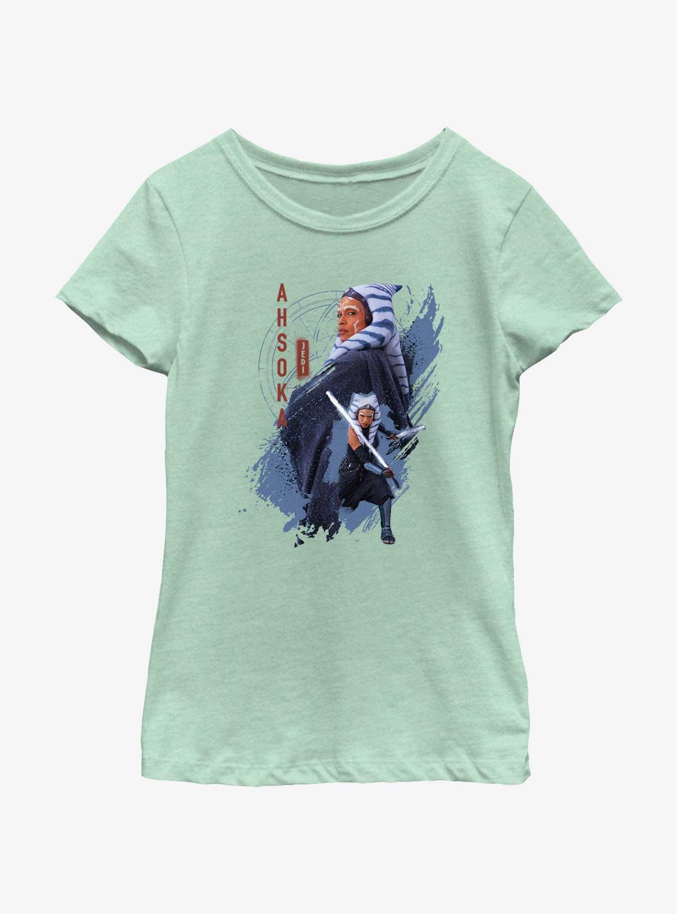 Star Wars Ahsoka Friend Of Skywalker Youth Girls T-Shirt, MINT, hi-res