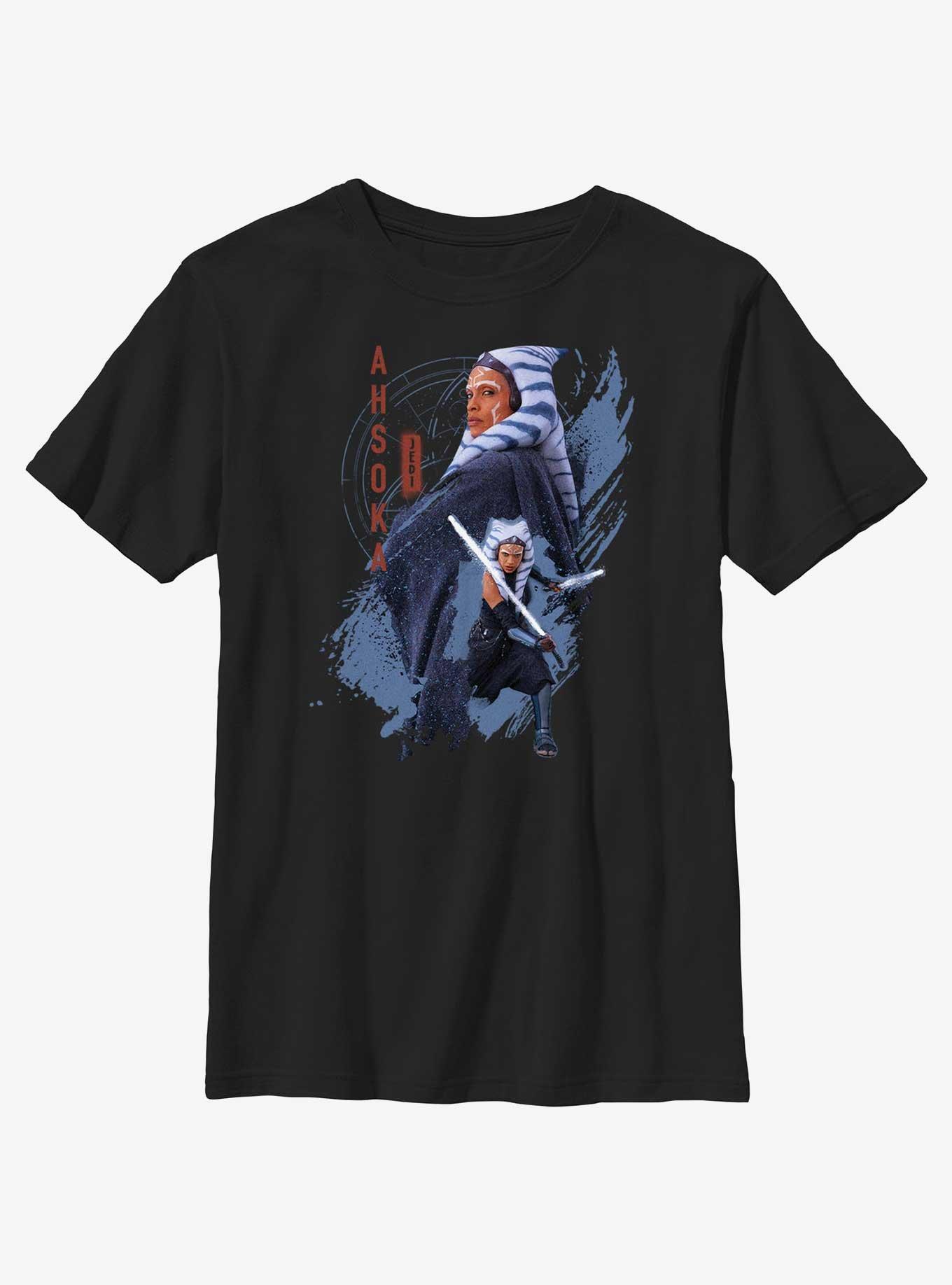 Star Wars Ahsoka Friend Of Skywalker Youth T-Shirt, BLACK, hi-res