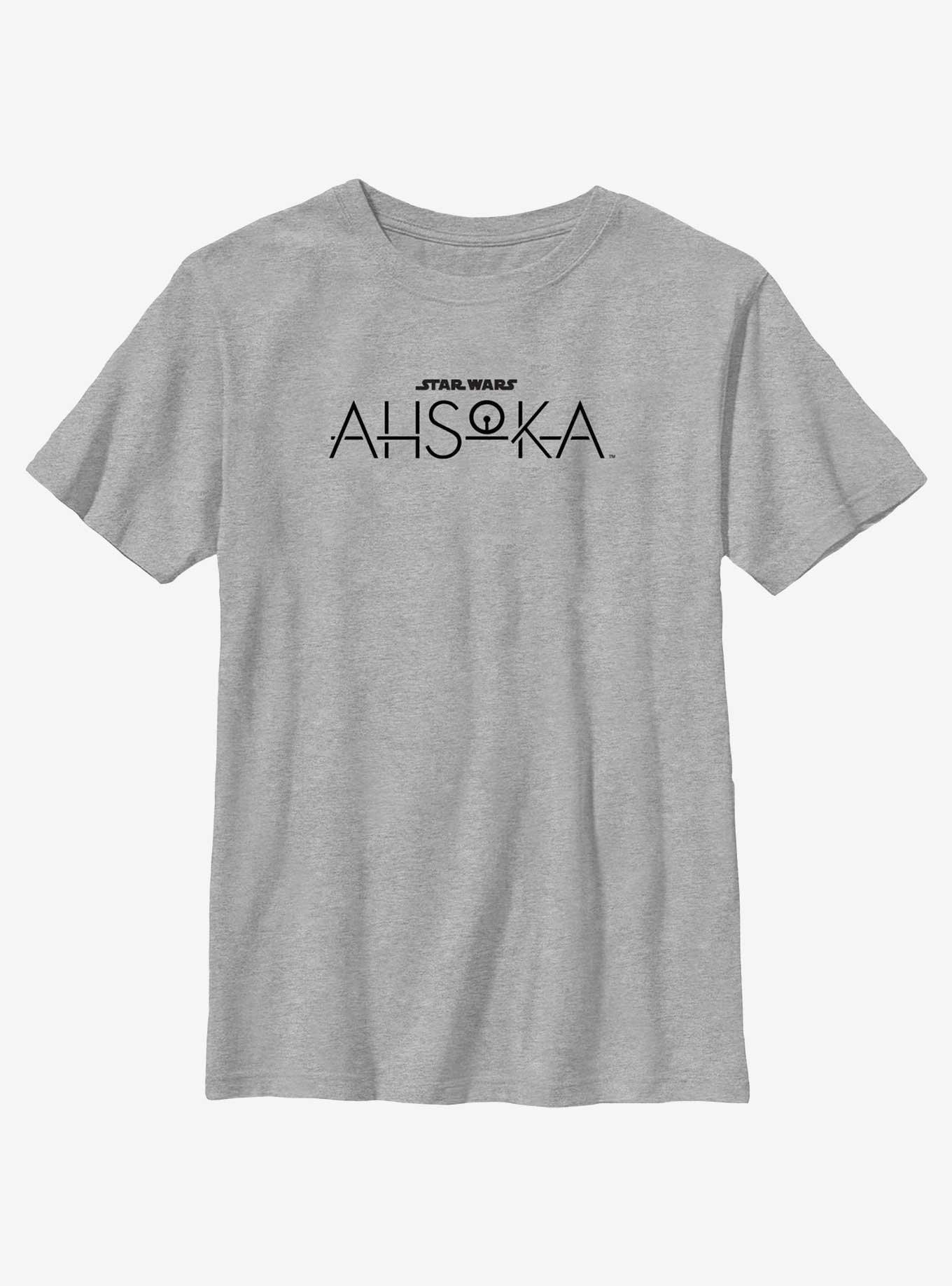 Star Wars Ahsoka Dark Logo Youth T-Shirt, , hi-res