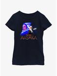 Star Wars Ahsoka Apprentice Of Anakin Youth Girls T-Shirt, NAVY, hi-res