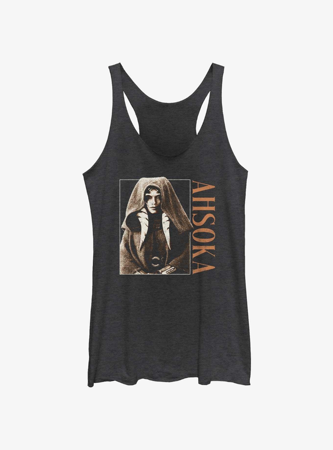 Star Wars Ahsoka Cloaked Jedi Womens Tank Top BoxLunch Web Exclusive, , hi-res