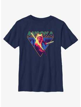 Star Wars Ahsoka Blazing Saber Youth T-Shirt, , hi-res