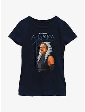 Star Wars Ahsoka Celestial Jedi Youth Girls T-Shirt BoxLunch Web Exclusive, , hi-res