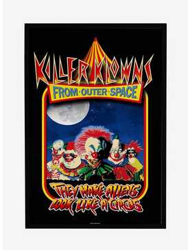 Killer Klowns From Outer Space Movie Framed Poster, , hi-res