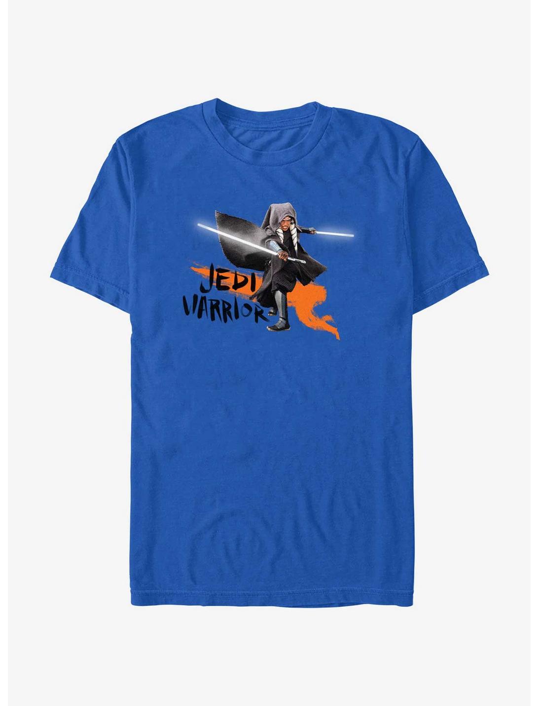 Star Wars Ahsoka Jedi Warrior T-Shirt, ROYAL, hi-res