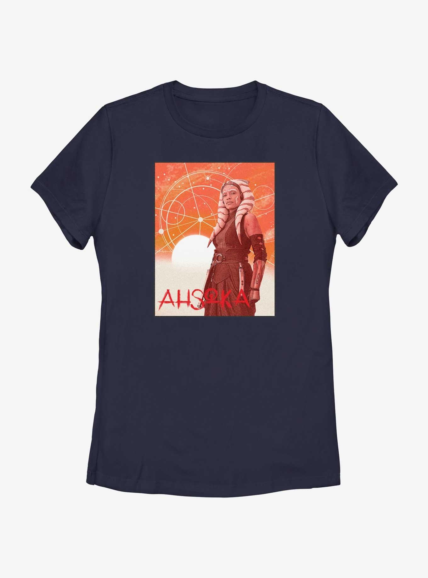 Star Wars Ahsoka Clone Wars Veteran Womens T-Shirt, NAVY, hi-res