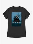 Star Wars Ahsoka Cold Tonal Womens T-Shirt, BLACK, hi-res