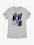 Star Wars Ahsoka Jedi Strokes Womens T-Shirt, ATH HTR, hi-res
