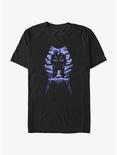 Star Wars Ahsoka Montral Skyline T-Shirt, BLACK, hi-res