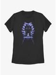 Star Wars Ahsoka Montral Skyline Womens T-Shirt, BLACK, hi-res