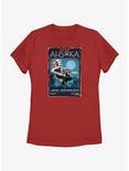 Star Wars Ahsoka Jedi Warrior VHS Womens T-Shirt, RED, hi-res