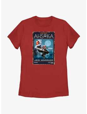 Star Wars Ahsoka Jedi Warrior VHS Womens T-Shirt, , hi-res
