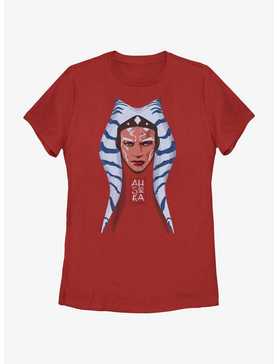 Star Wars Ahsoka Montral Portrait Womens T-Shirt, , hi-res