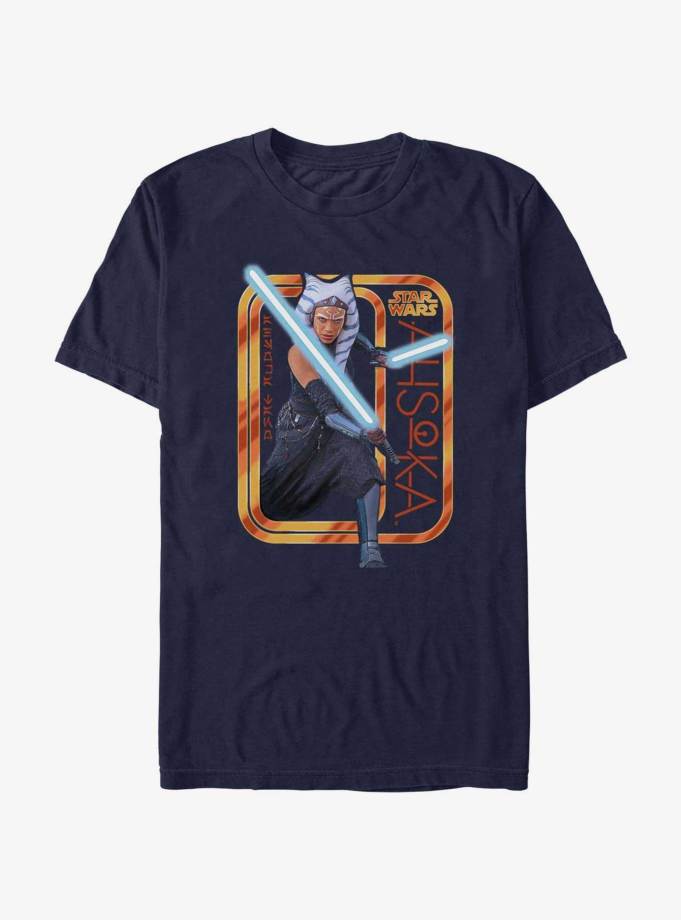 Star Wars Ahsoka Saber Badge T-Shirt, , hi-res