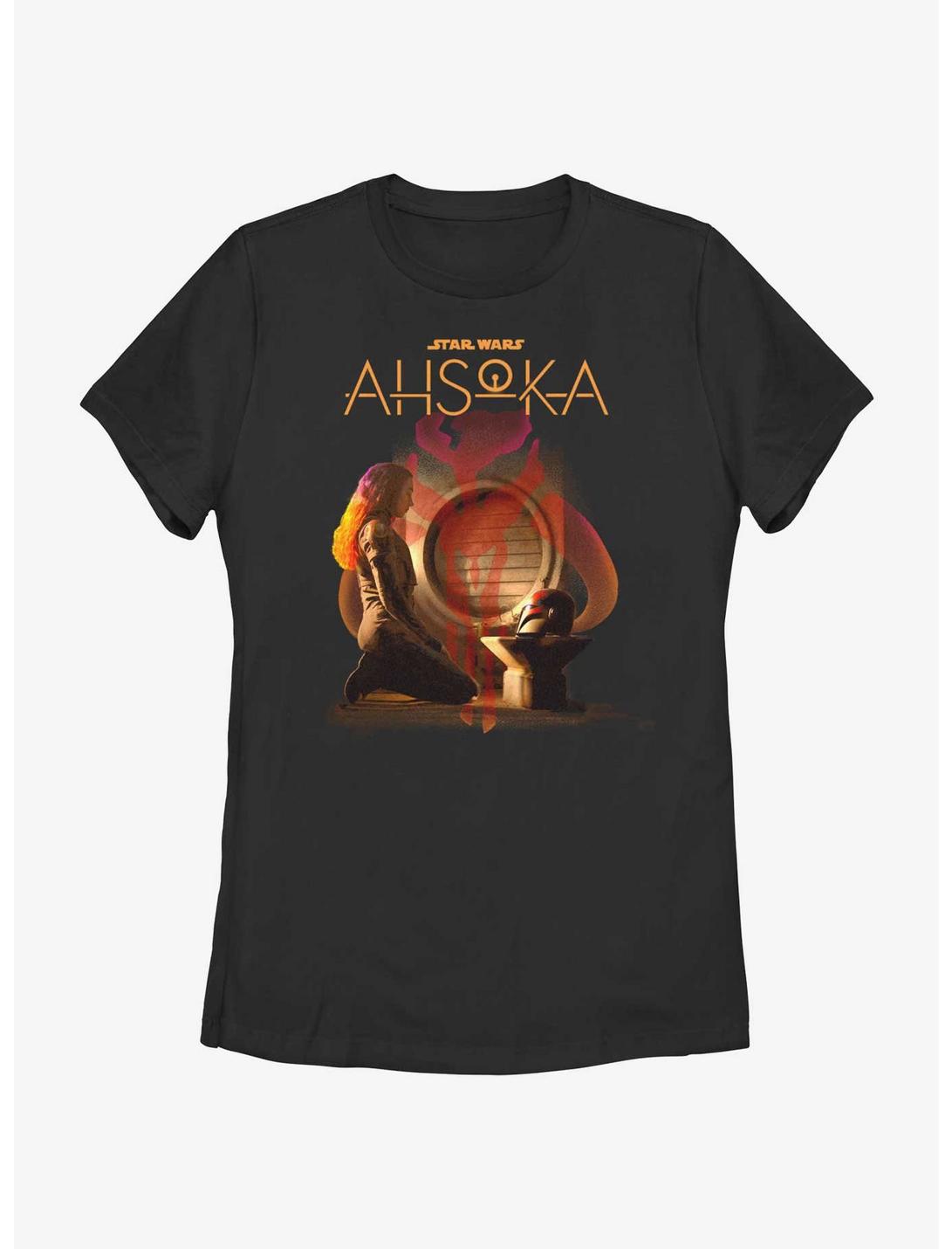 Star Wars Ahsoka Mandalorian Sabine Wren Womens T-Shirt, BLACK, hi-res