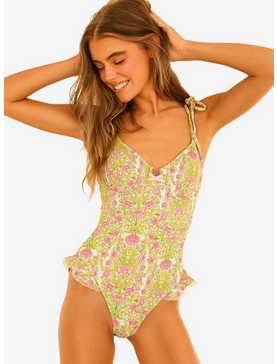Dippin' Daisy's Angelic One Piece Multi-Colored Floral, , hi-res