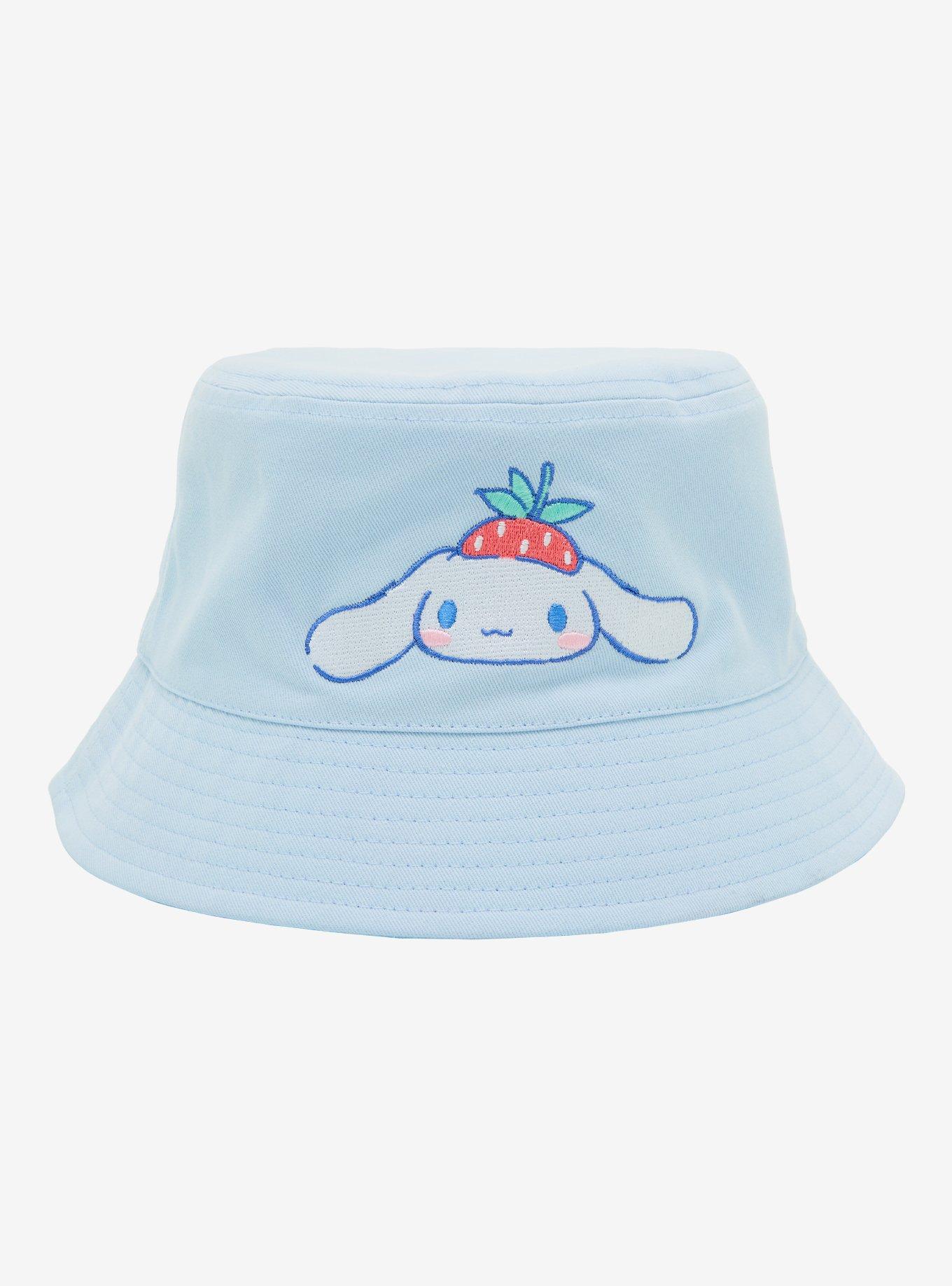 blurhms×comes and goes PTX BUCKET HAT Sanrio Cinnamoroll Reversible Gingham Bucket Hat - BoxLunch