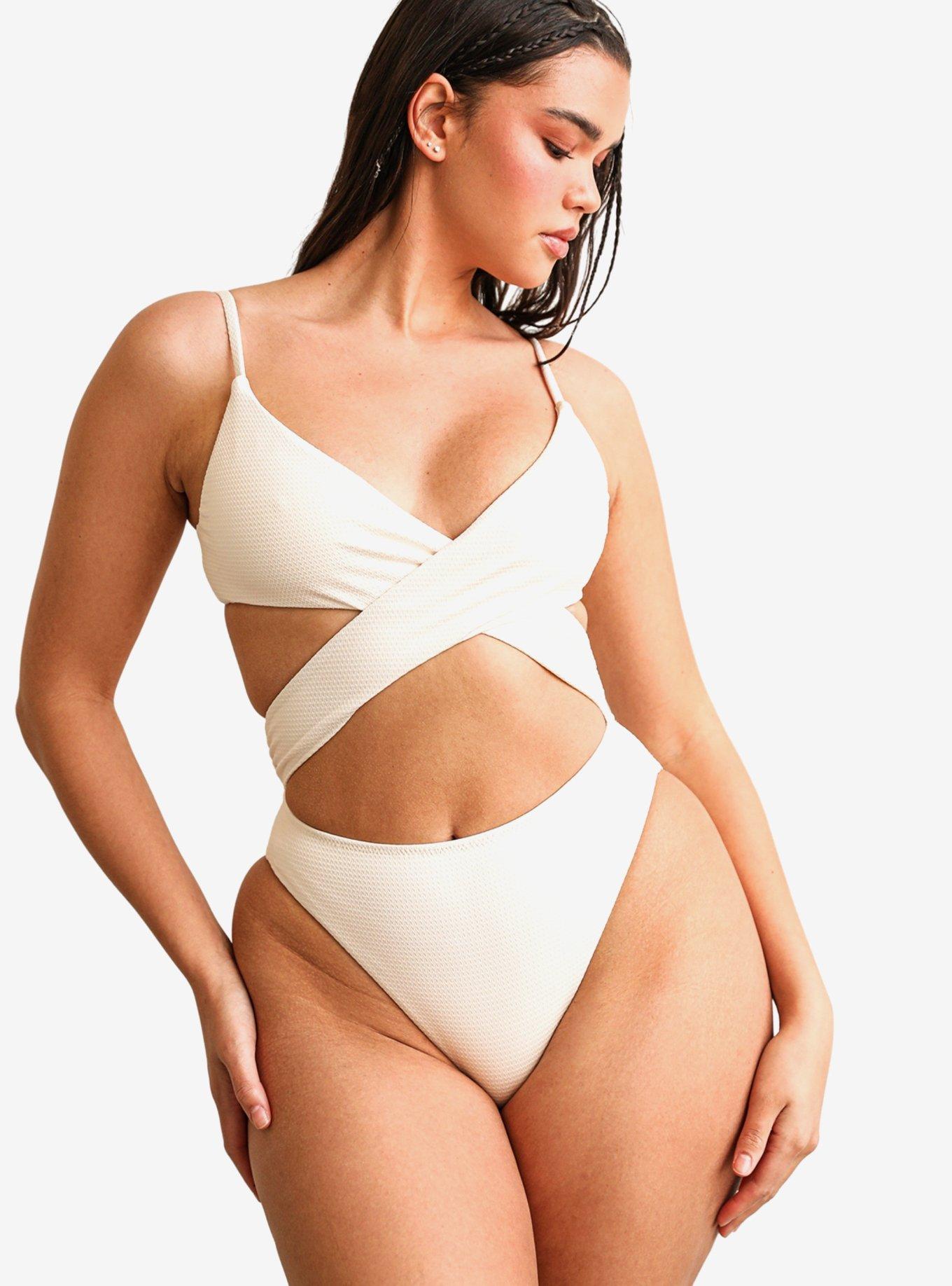 Dippin' Daisy's Bay Breeze One Piece Dove White, IVORY, hi-res