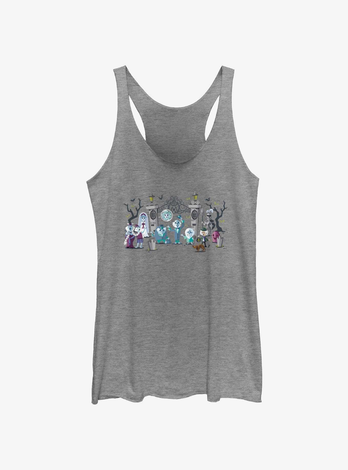 Disney Haunted Mansion Entrance Lineup Womens Tank Top, , hi-res