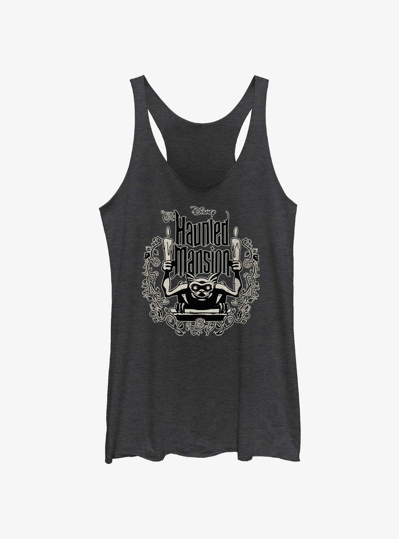 Disney Haunted Mansion Gargoyle Candle Holder Womens Tank Top, , hi-res