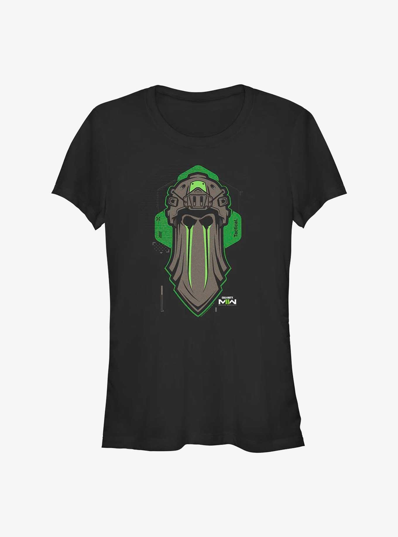 Call Of Duty Ghostly Sniper Girls T-Shirt, BLACK, hi-res