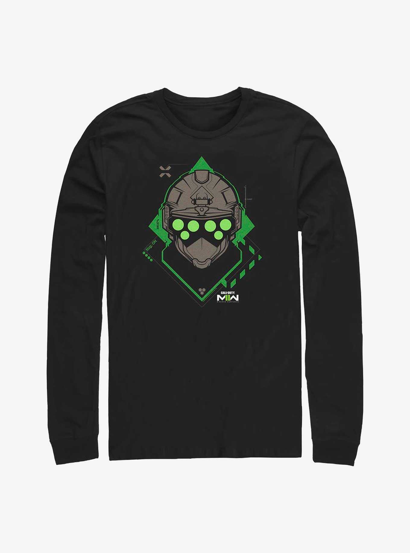 Call Of Duty Night Vision On Long Sleeve T-Shirt, , hi-res