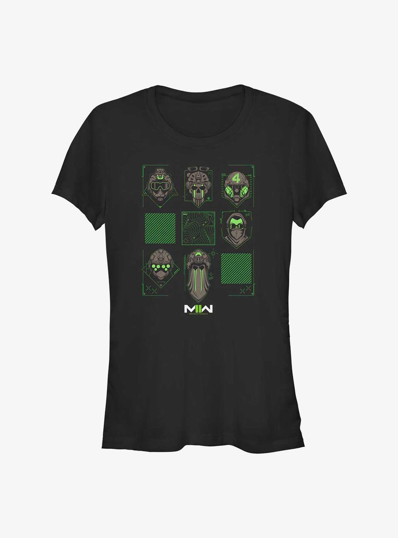 Call Of Duty Tactical Faces Girls T-Shirt, , hi-res