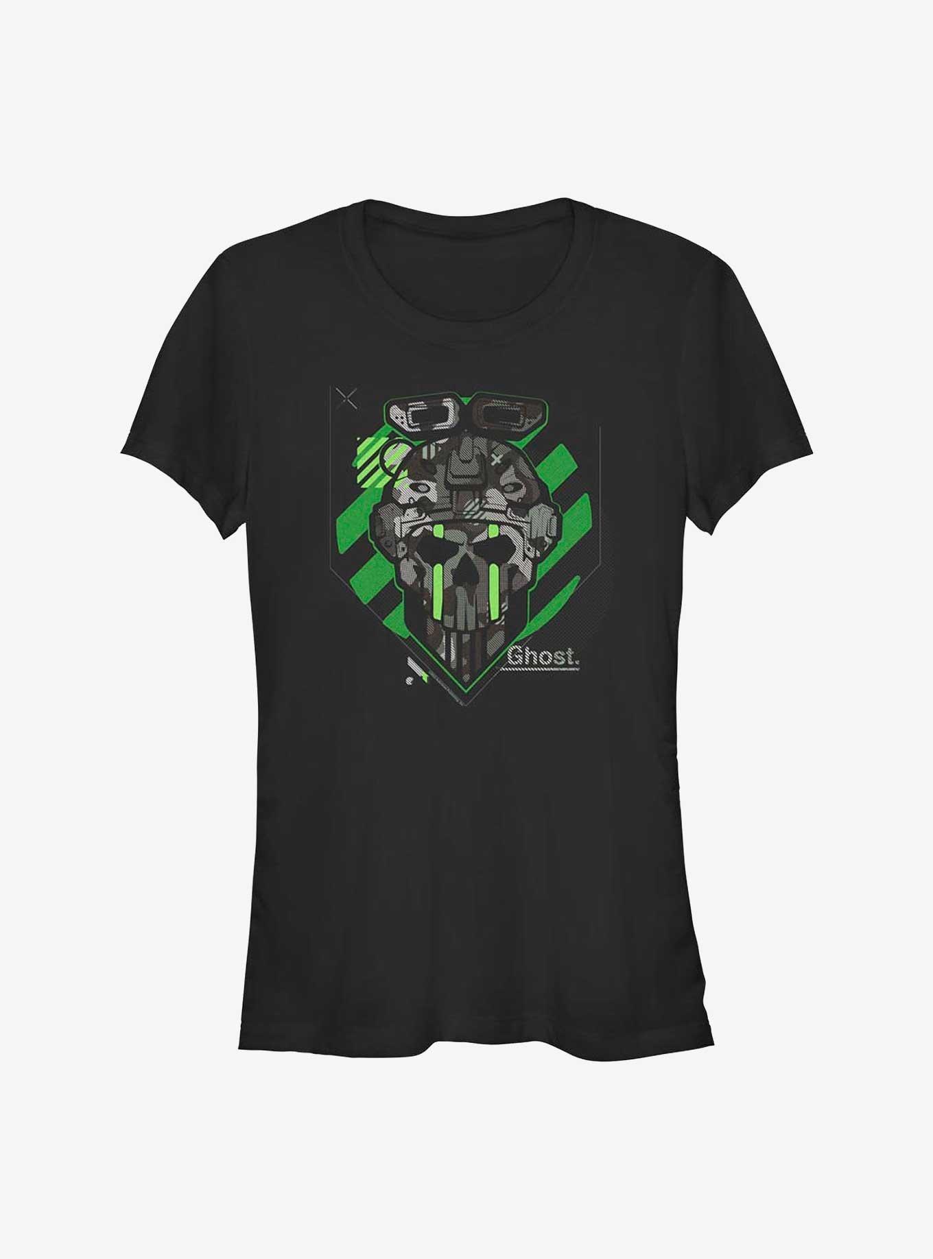 Call Of Duty Camo Ghost Girls T-Shirt, , hi-res