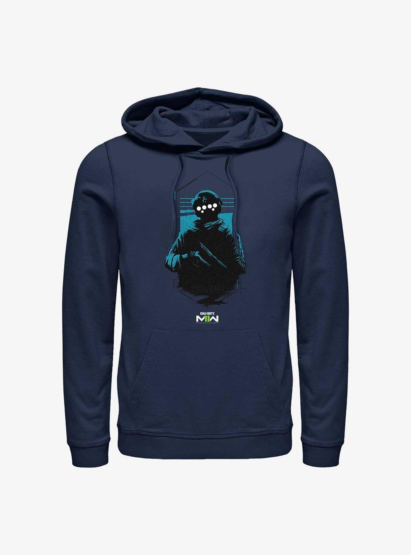 Call Of Duty Covert Soldier Hoodie BLUE Hot Topic