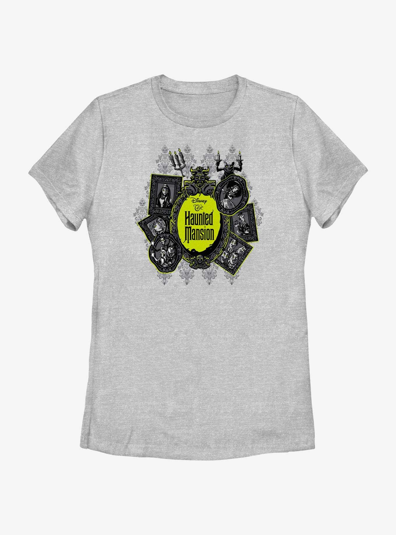 Disney Haunted Mansion Resident Portraits Womens T-Shirt, , hi-res