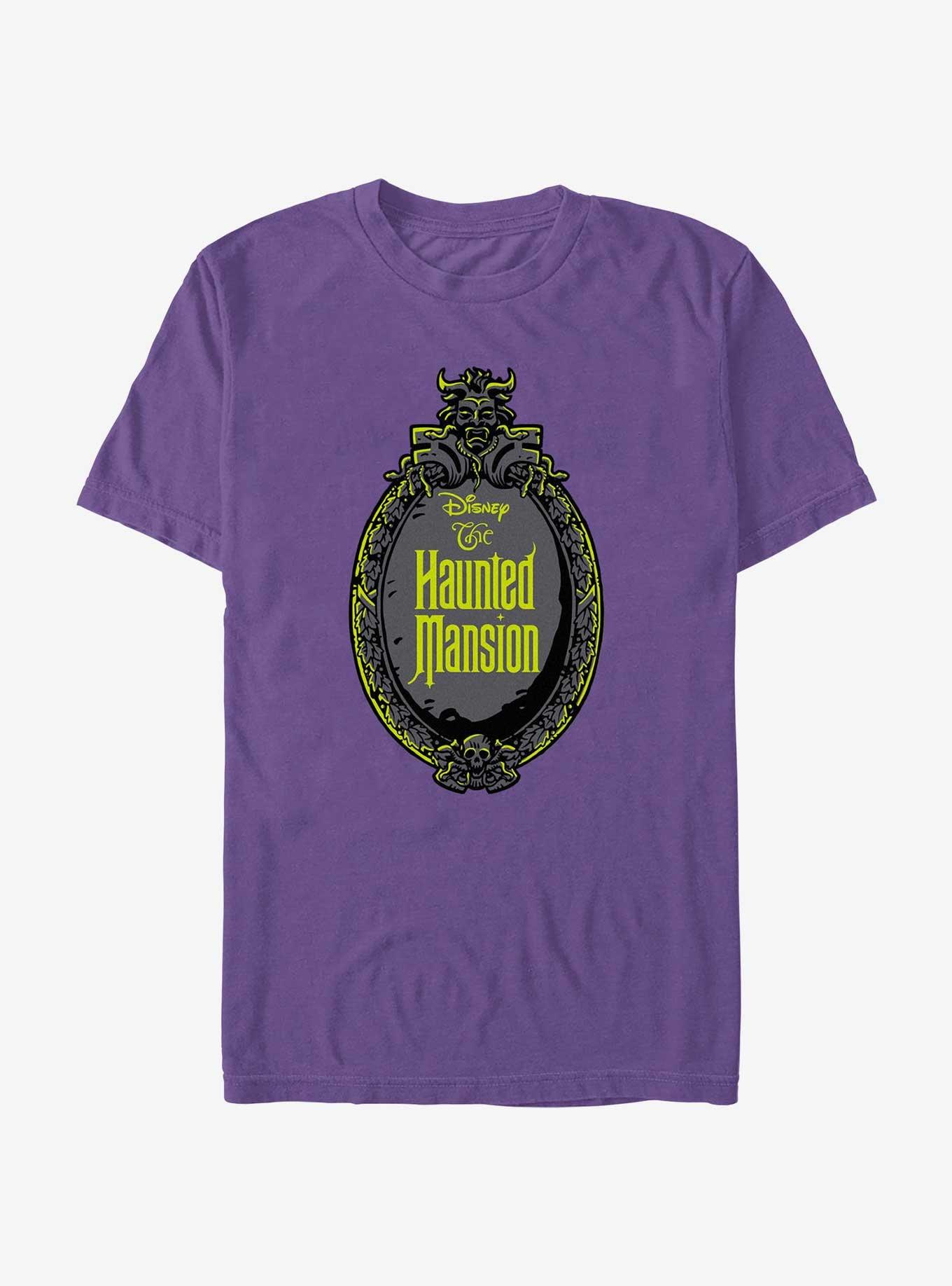 Disney Haunted Mansion Haunted Mirror graphic t-shirt, retailer product photograph