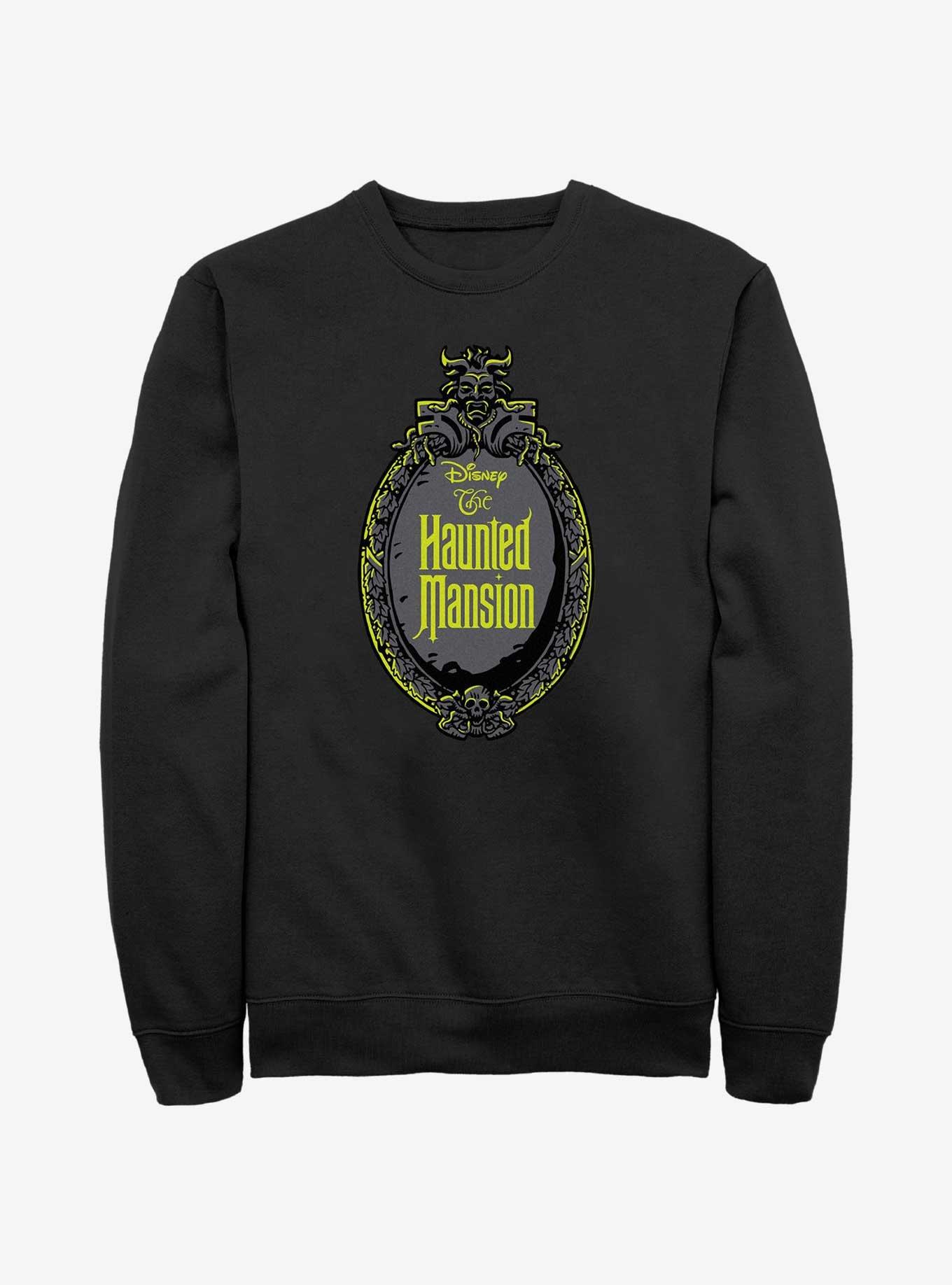 Disney Haunted Mansion Haunted Mirror Sweatshirt, BLACK, hi-res