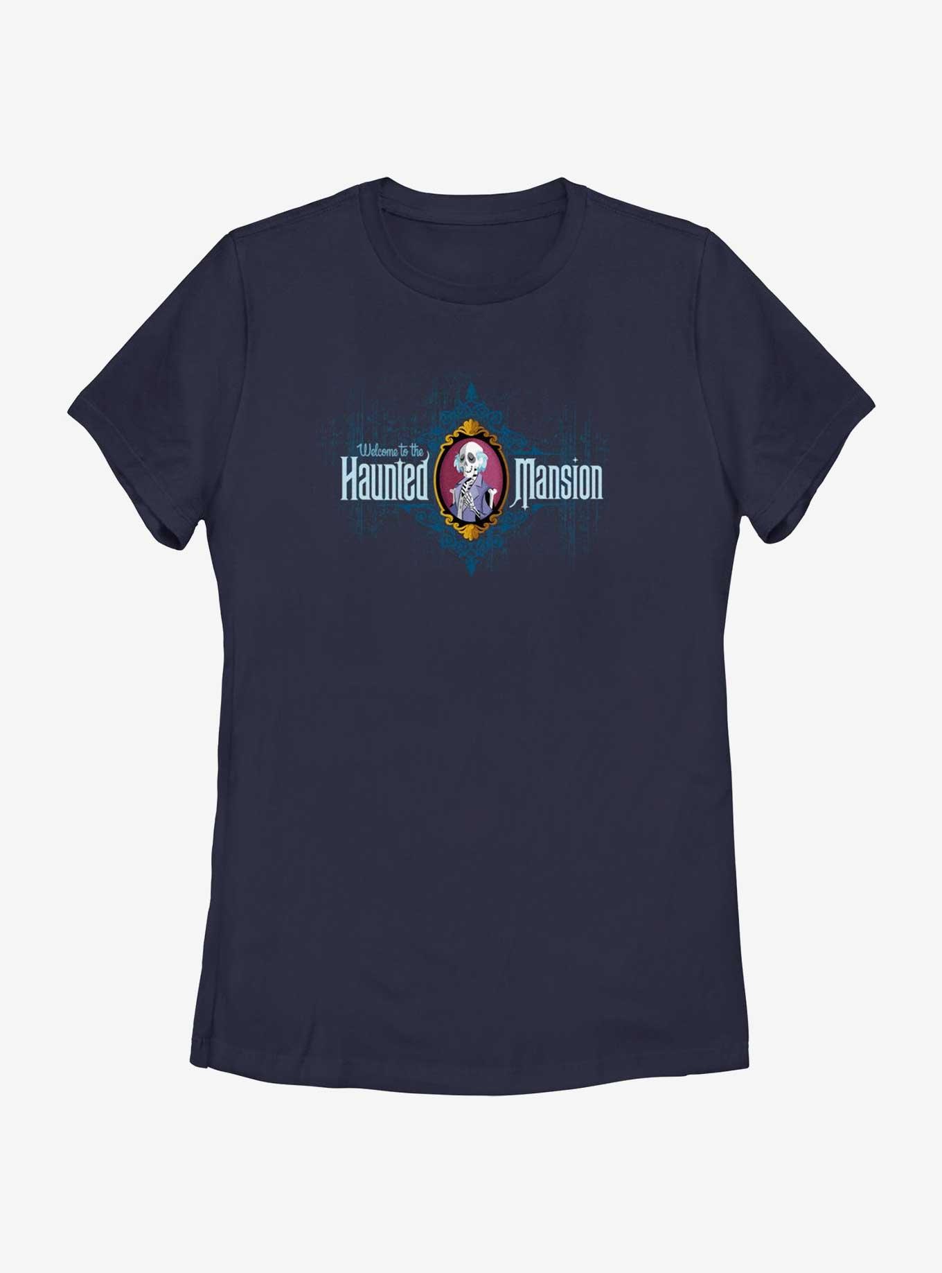 Disney Haunted Mansion Master Gracey Skeleton Portrait Womens T-Shirt, , hi-res