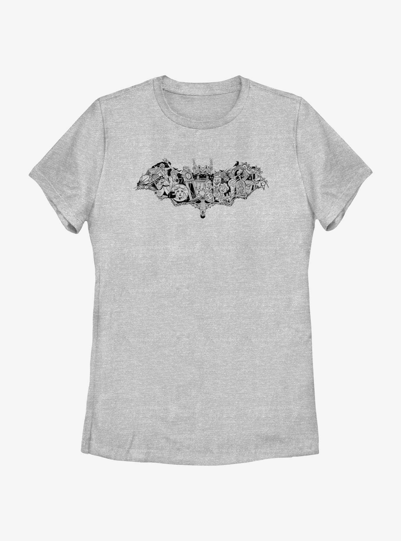 Disney Haunted Mansion Characters Within Bat Womens T-Shirt, , hi-res