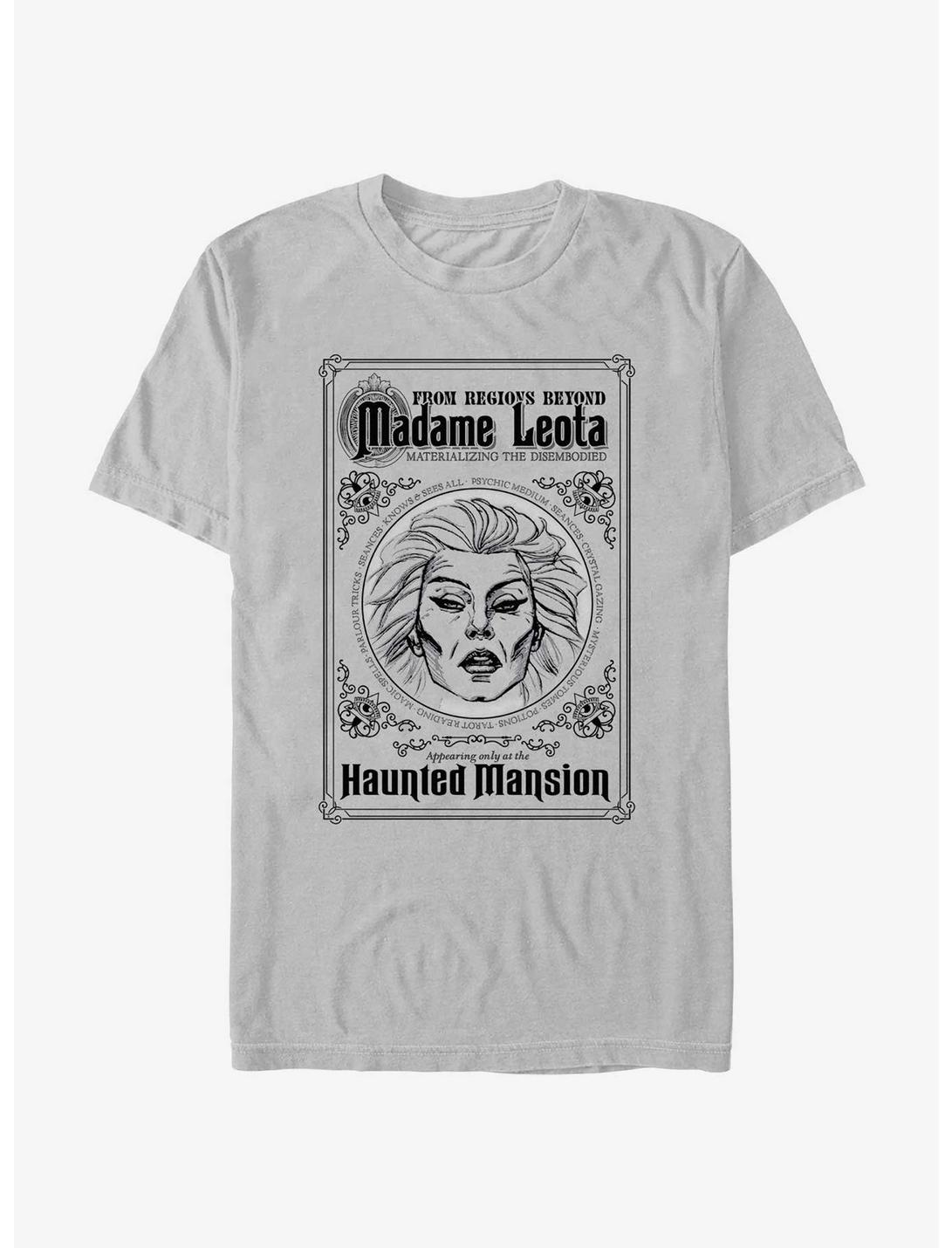 Disney Haunted Mansion Madame Leota Poster T-Shirt, SILVER, hi-res
