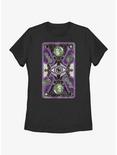 Disney Haunted Mansion Madam Leota Tarot Card Womens T-Shirt, BLACK, hi-res