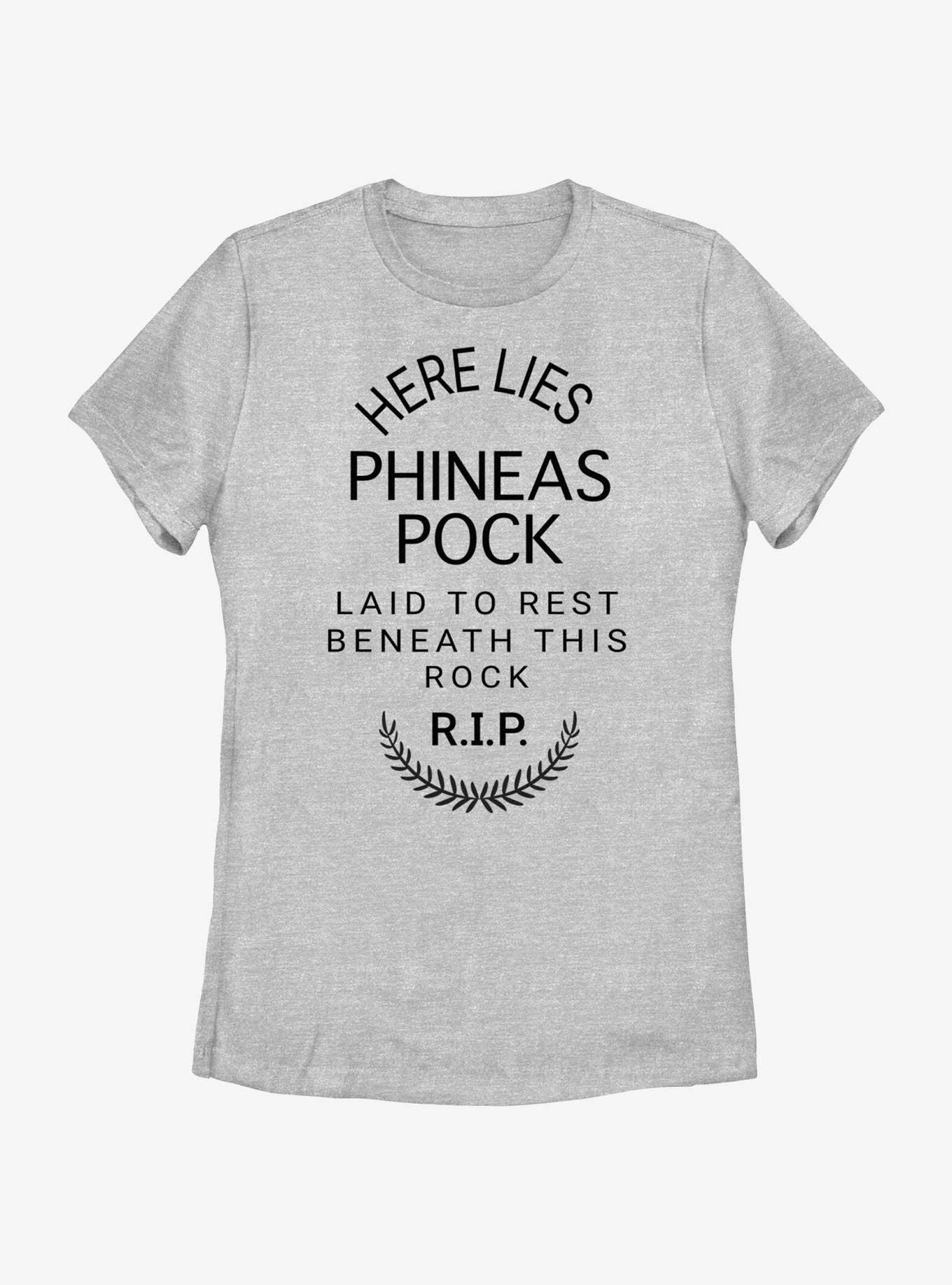 Disney Haunted Mansion Here Lies Phineas Pock Womens T-Shirt, , hi-res