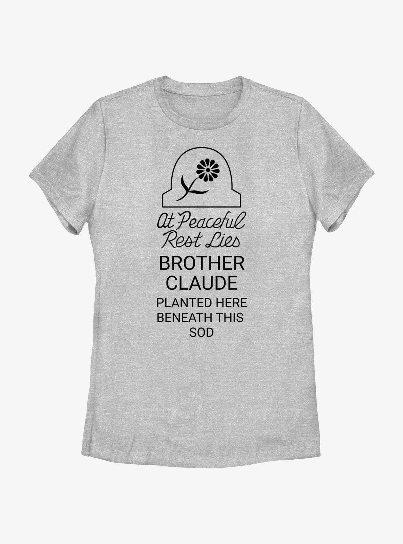 Disney Haunted Mansion Peaceful Rest Lies Brother Claude Womens T-Shirt, , hi-res