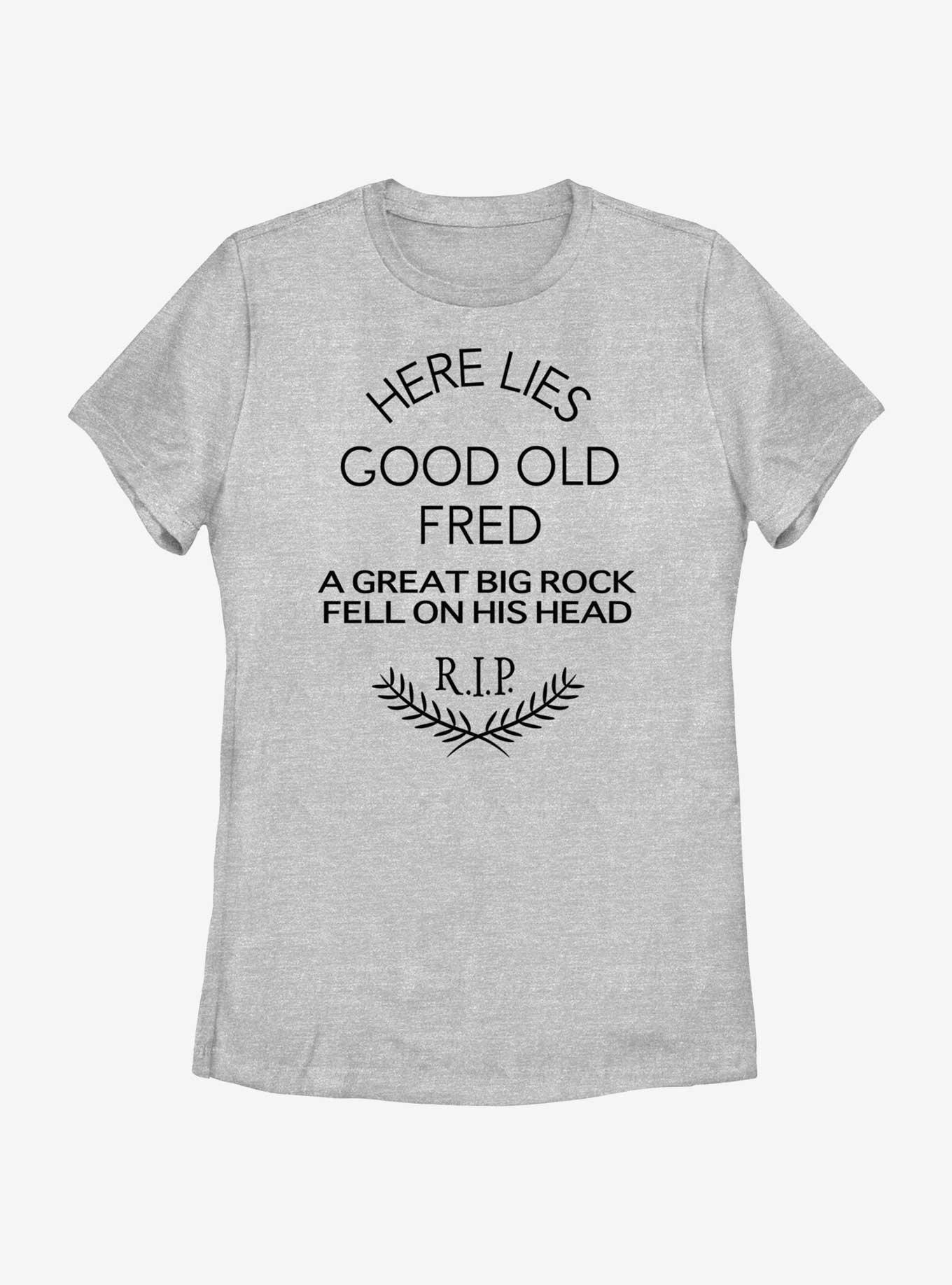 Disney Haunted Mansion Here Lies Good Old Fred Womens T-Shirt, , hi-res