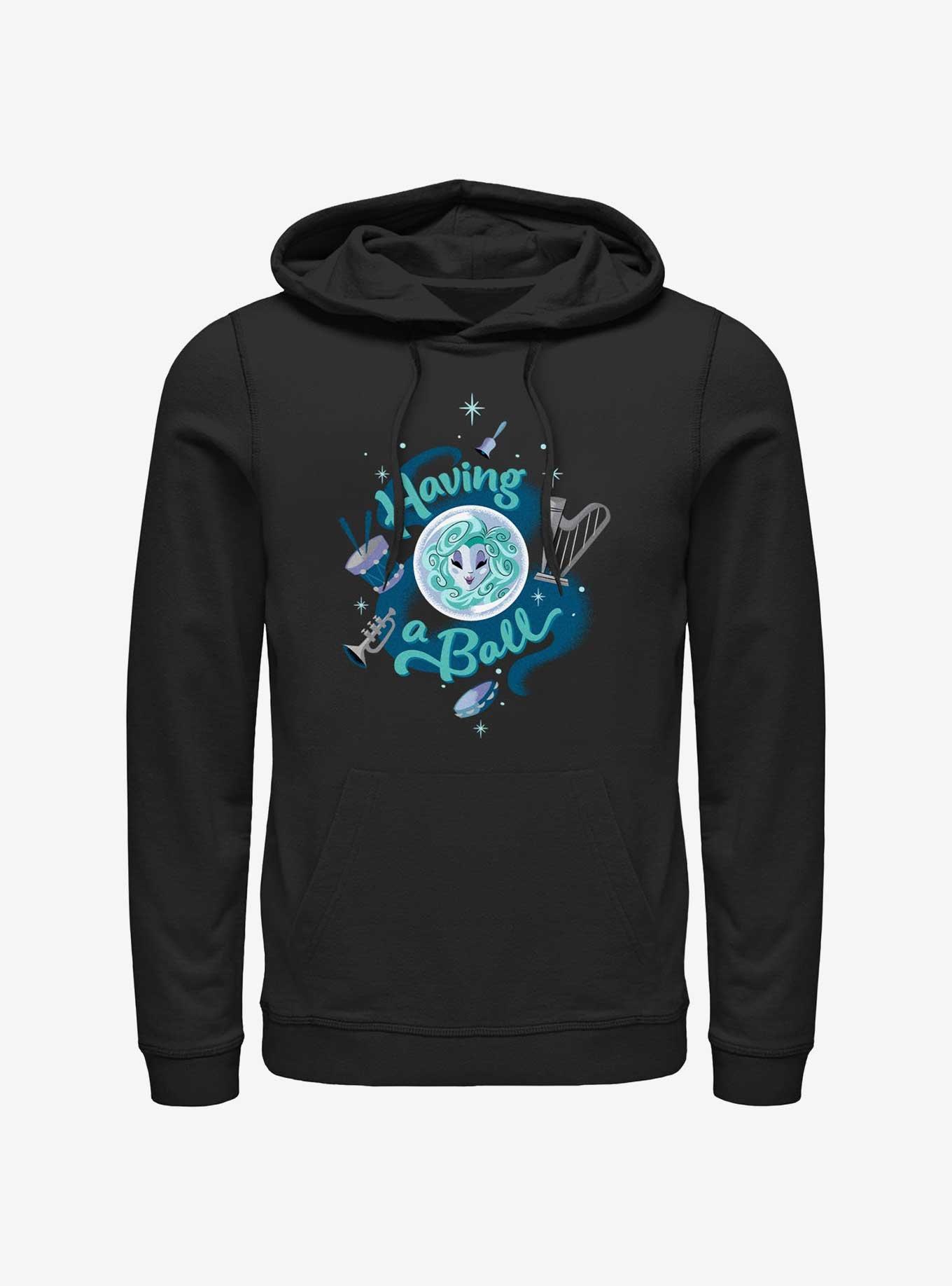 Disney Haunted Mansion Madam Leota Having A Ball Hoodie, BLACK, hi-res