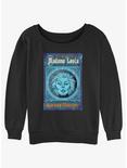 Disney Haunted Mansion Madame Leota Poster Womens Slouchy Sweatshirt, BLACK, hi-res