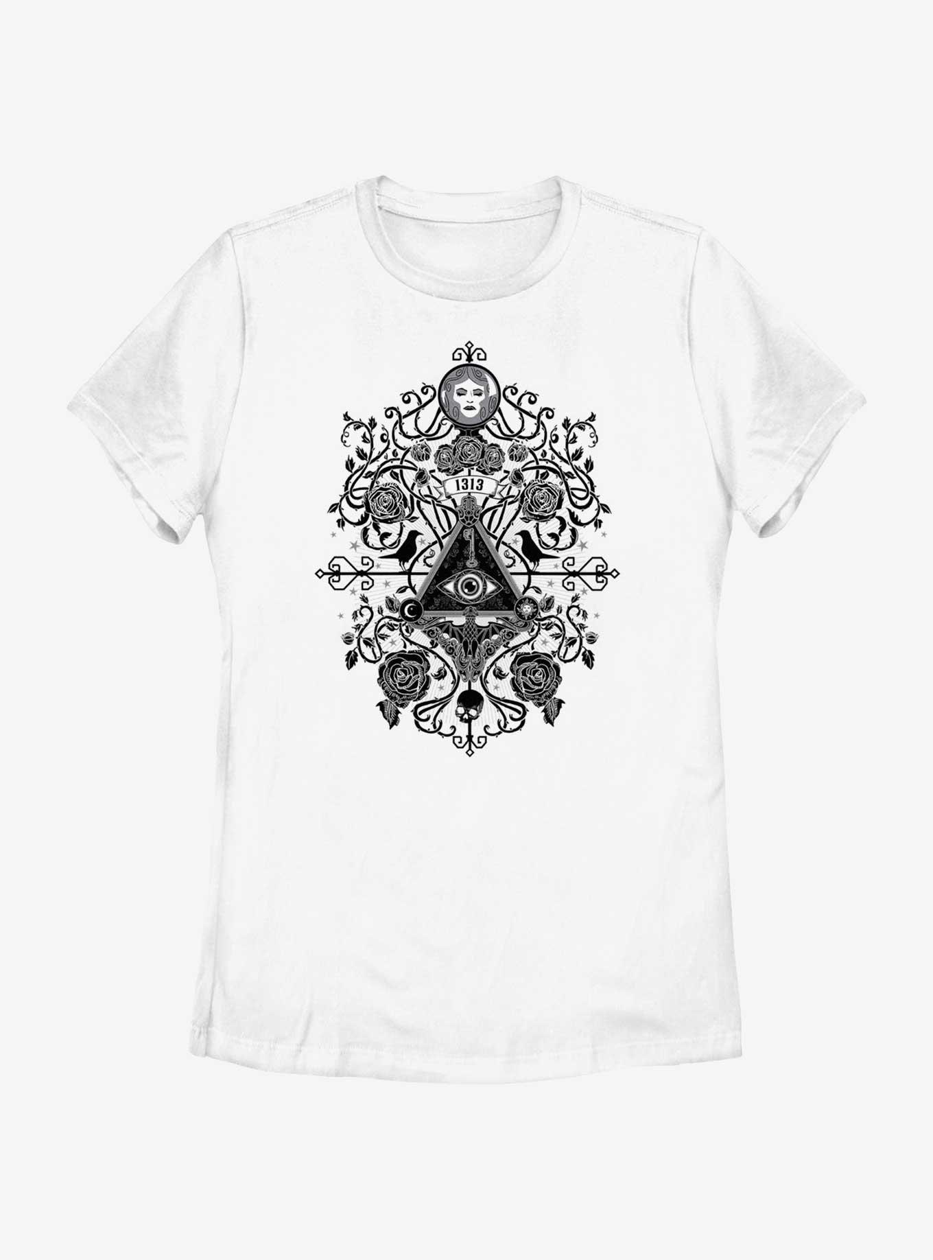 Disney Haunted Mansion Haunted Symbols Womens T-Shirt, , hi-res