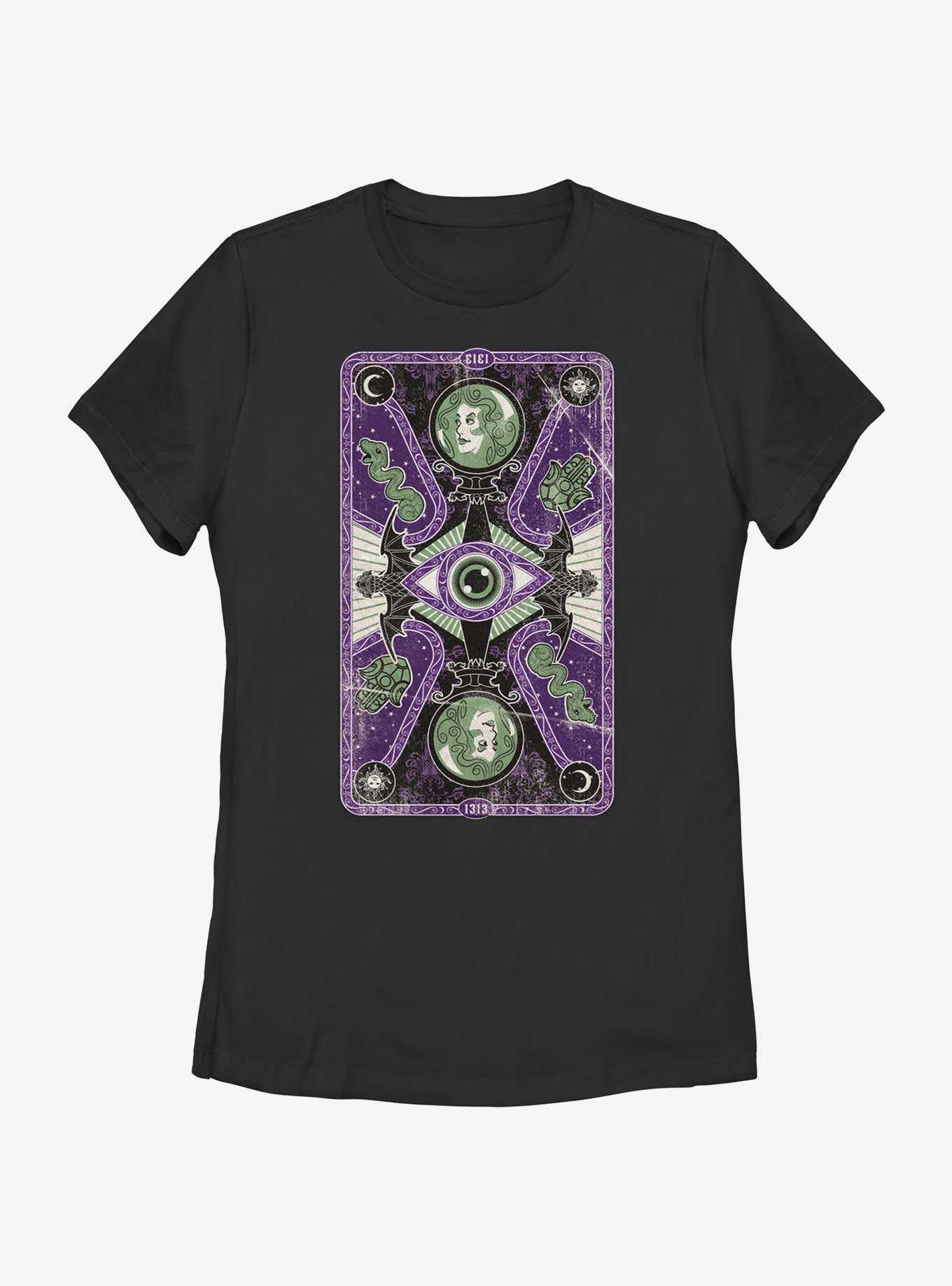 Disney Haunted Mansion Madam Leota Tarot Card Womens T-Shirt, , hi-res