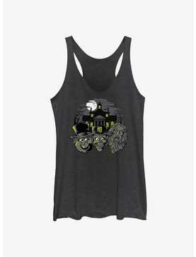 Disney Haunted Mansion Hitchhiking Ghosts Heads Womens Tank Top, , hi-res