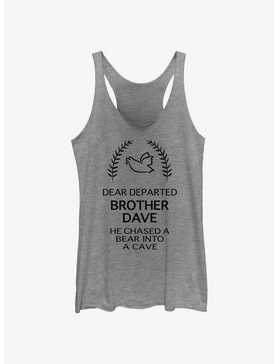 Disney Haunted Mansion Dear Departed Brother Dave Womens Tank Top, , hi-res