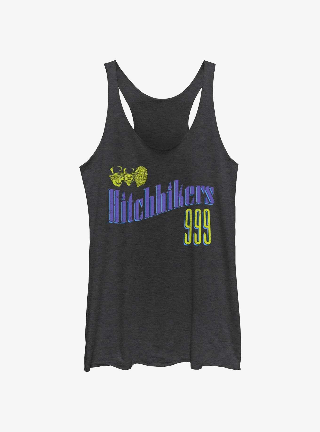 Disney Haunted Mansion Hitchhikers Club Womens Tank Top, BLK HTR, hi-res view 1