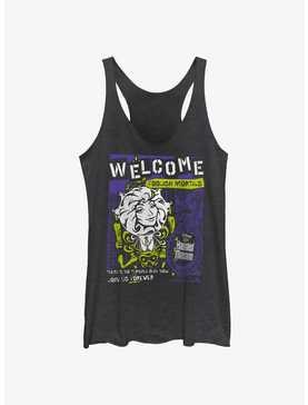 Disney Haunted Mansion Leota Toombs Welcome Poster Womens Tank Top, , hi-res