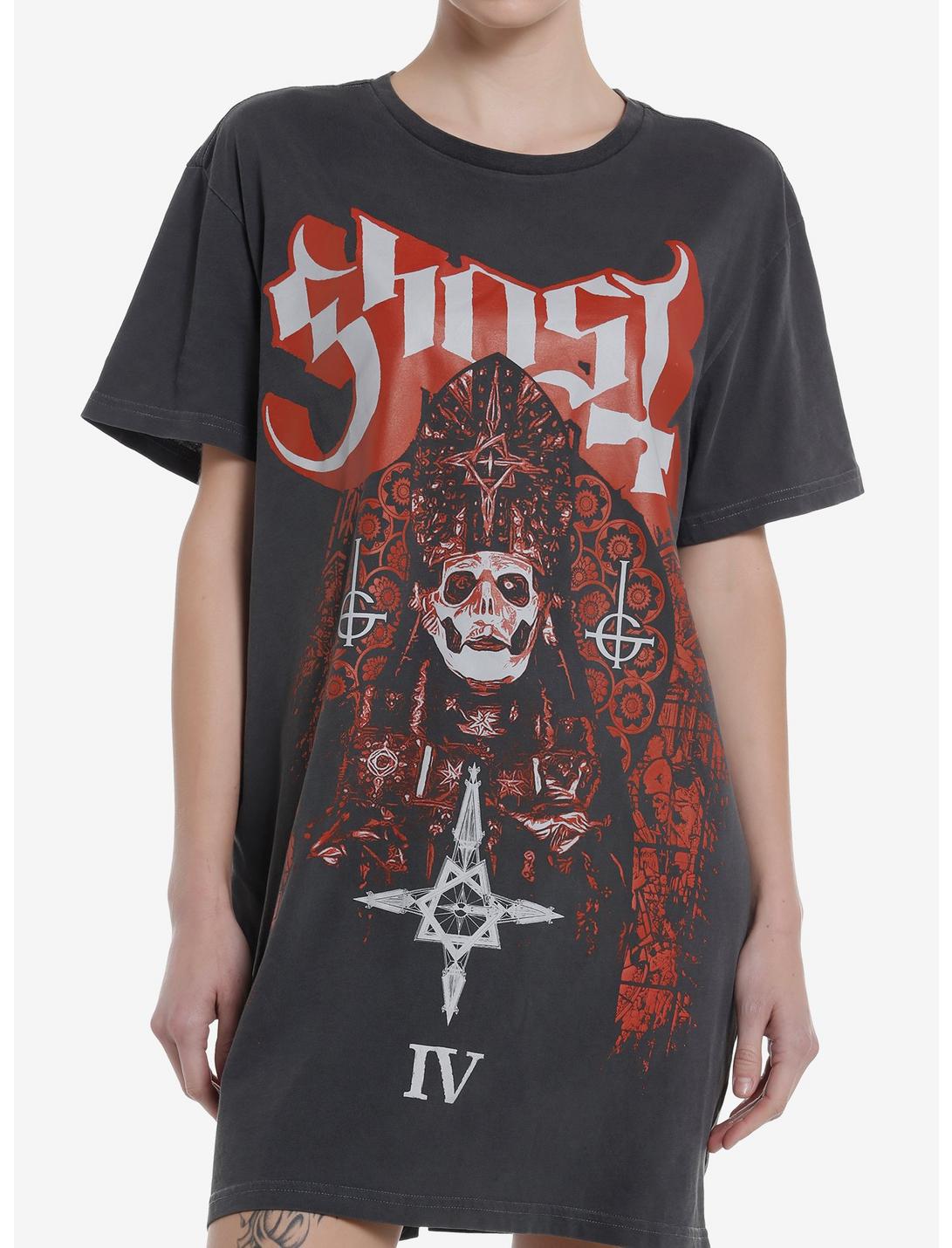 Ghost Papa Emeritus IV T-Shirt Dress, BLACK, hi-res