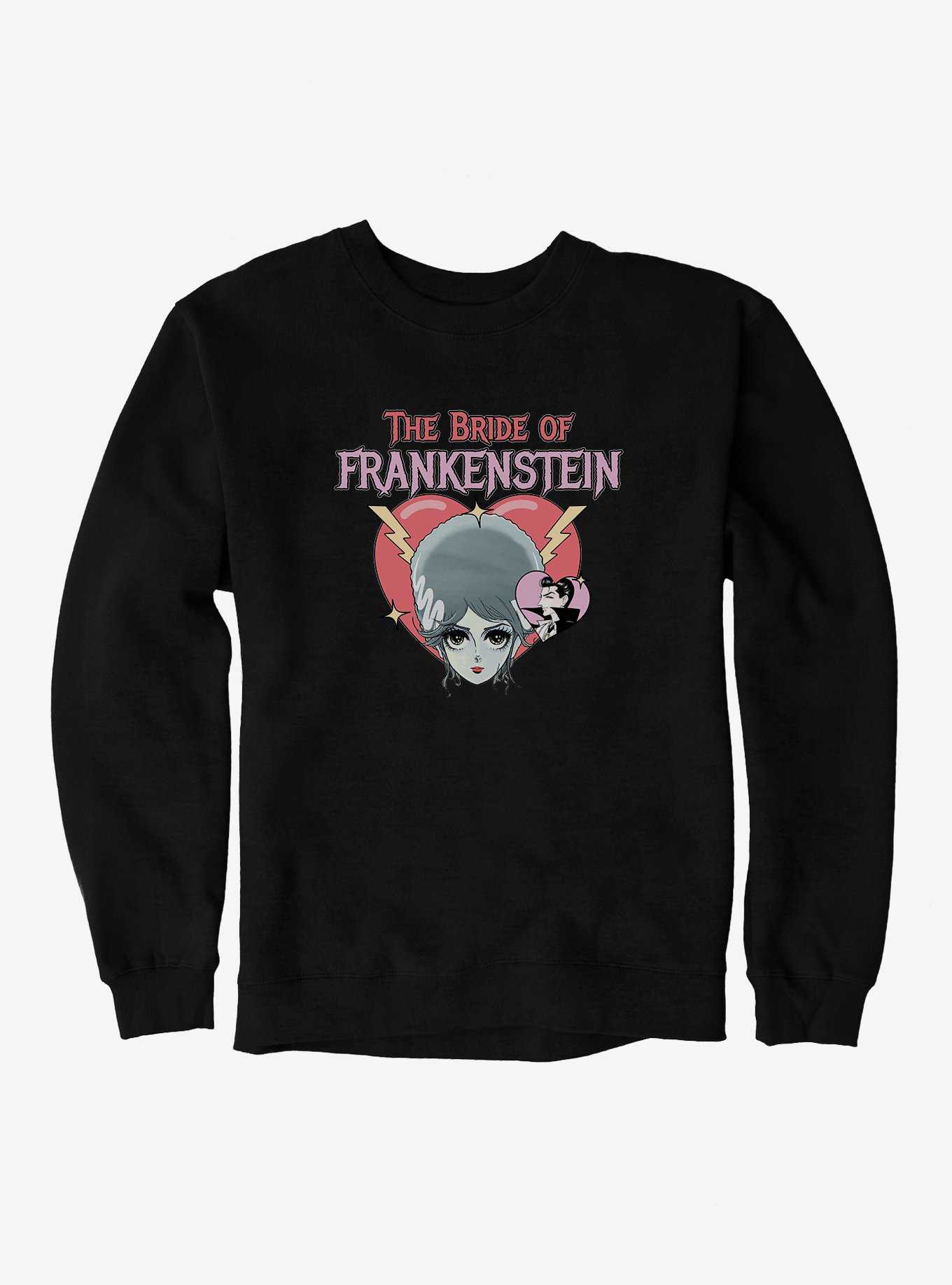 Monsters Anime The Bride Of Frankenstein Sweatshirt, , hi-res