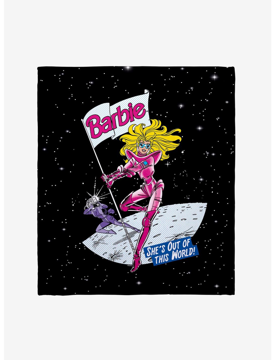 Barbie Astronaut Barbie In Space Throw Blanket, , hi-res